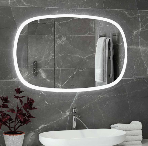 RAK Deco 800x600mm LED Landscape Mirror with Demister